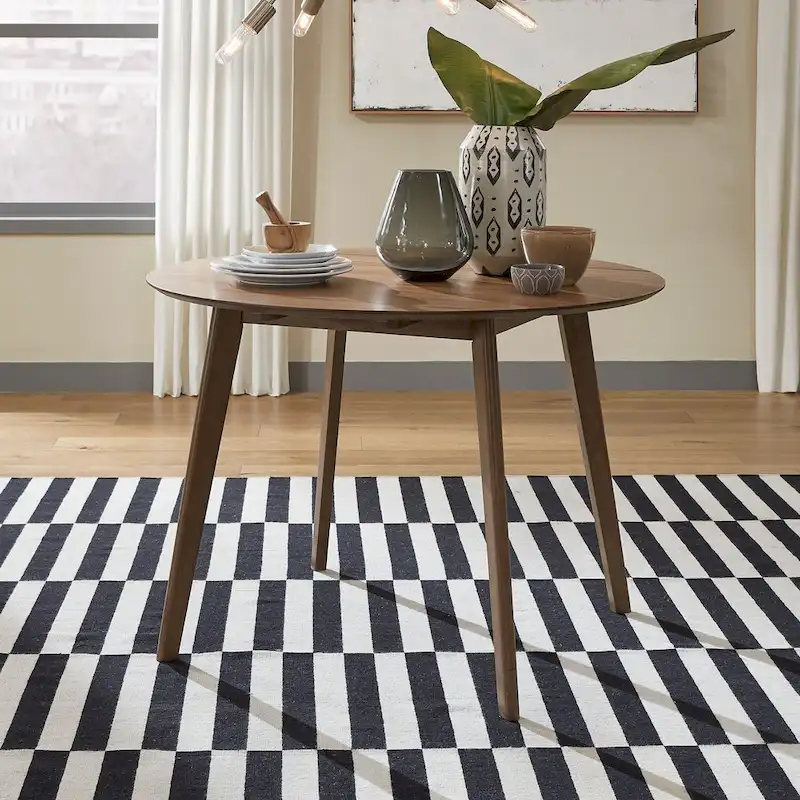 Space Savers Walnut Drop Leaf Table