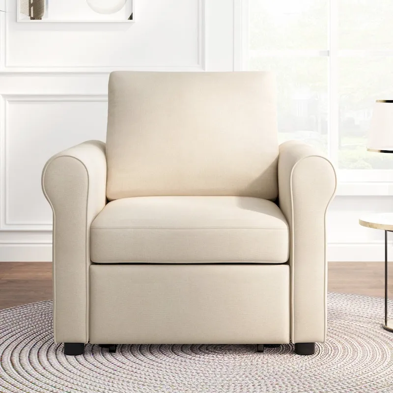 3-in-1 Convertible Sofa Bed Chair — Sleeper Chair, Sofa & Bed in One