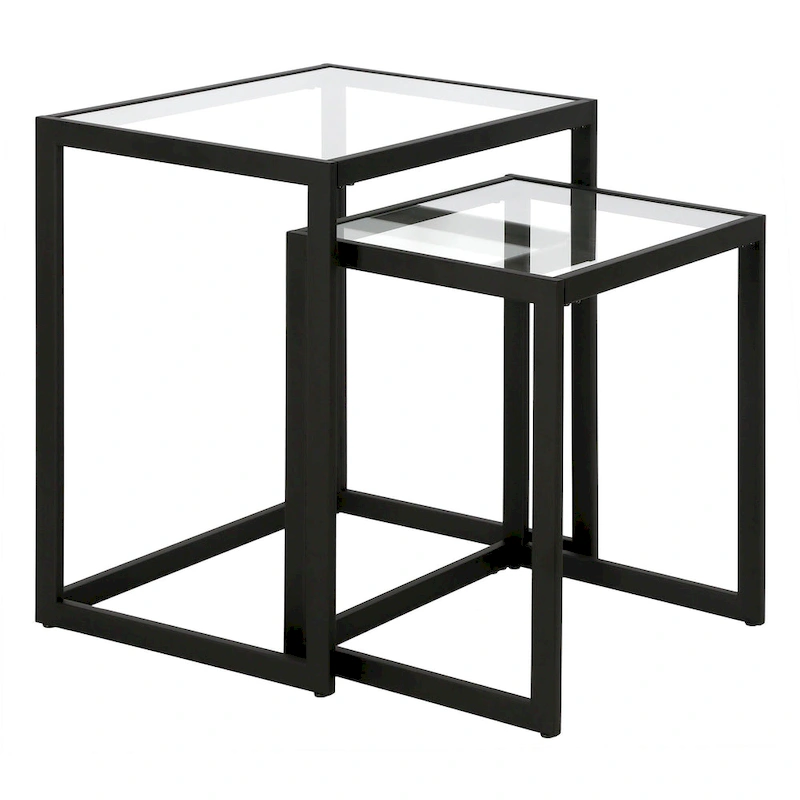 Rocco Rectangular Nested Side Table - 22