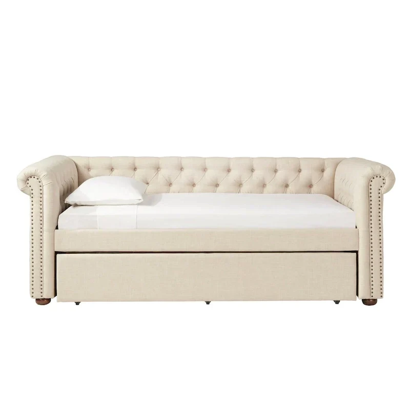 Chesterfield Daybed with Trundle
