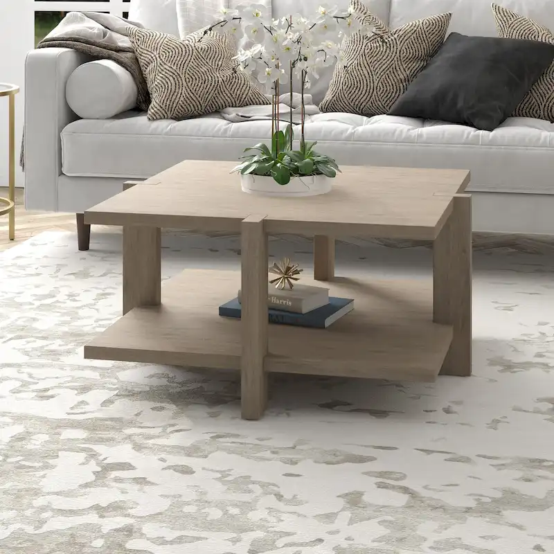 Ingrid 34.66 Wide Square Coffee Table