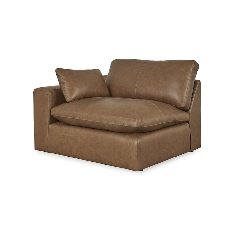 Signature Design by Ashley Emilia Medium Brown 6-Piece Sectional - 170 W x 130 D x 36 H
