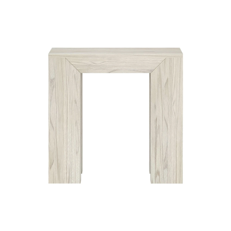 Plank and Beam Modern Rectangular Side Table - 25