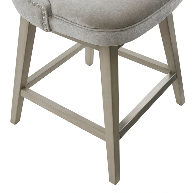 Madison Park Janet 360 degree Swivel Counter Stool