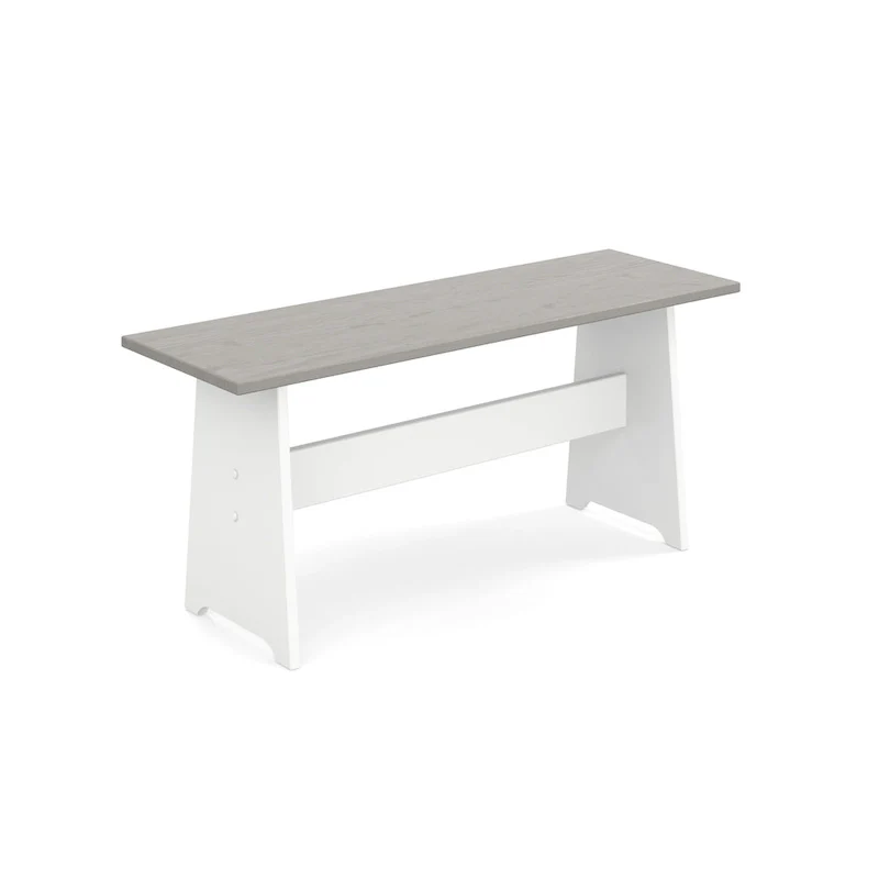 Middlecreek Wood Farmhouse Breakfast Nook Dining Set