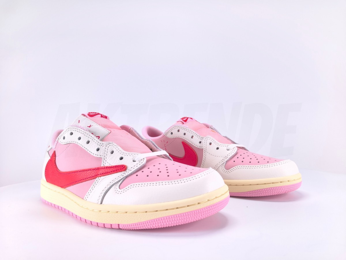 Travis Scott x Air Jordan 1 Retro Low OG SP 'Shy Pink' (Women’s) - Aktrende