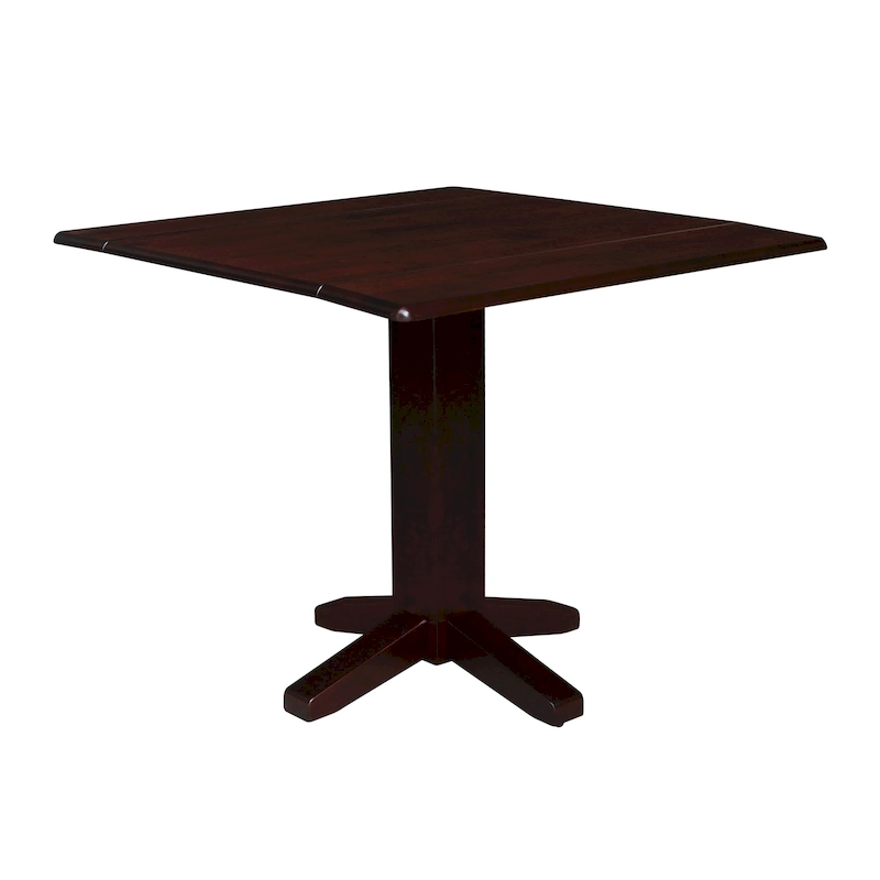 Square Dual Drop Leaf Dining Table
