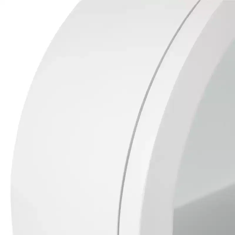 Kate and Laurel Arcott Arch Wall Cabinet, 16x7x24 White