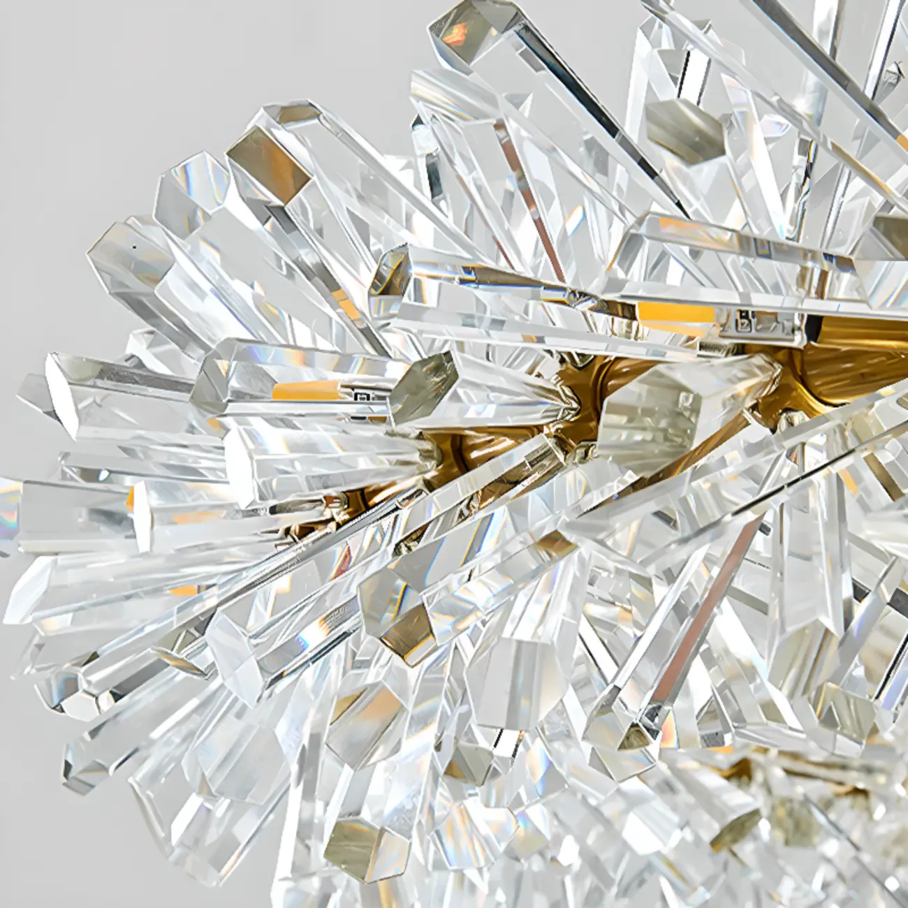 Modern Gold Crystal Garland Ambient Chandeliers