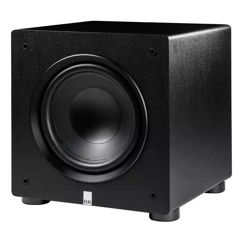 Elac - Two DF63-BK - Debut 3.0 6.5 Floor Speaker - Black, Elac DC63-BK - Debut 3.0 6.5 Center Speaker - Black and Elac PS250-BK - Varro Premium 1...