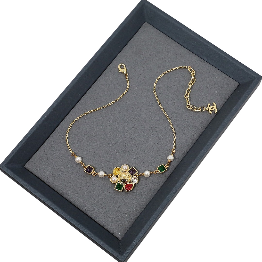 CCN498 Chanel choker necklace - ccjewelryacc