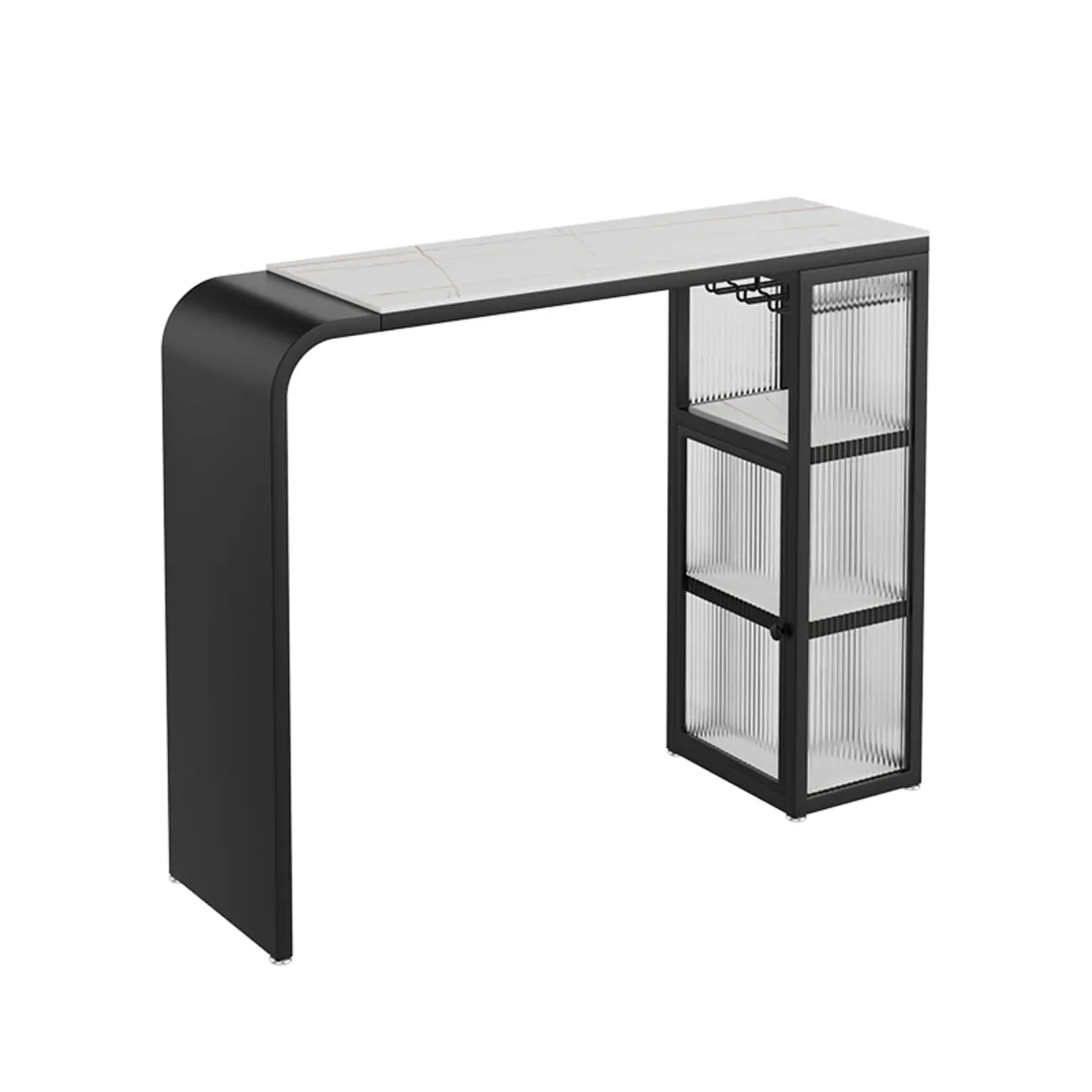 Modern Scratch Resistant Granite Top Pub Table for Kitchen