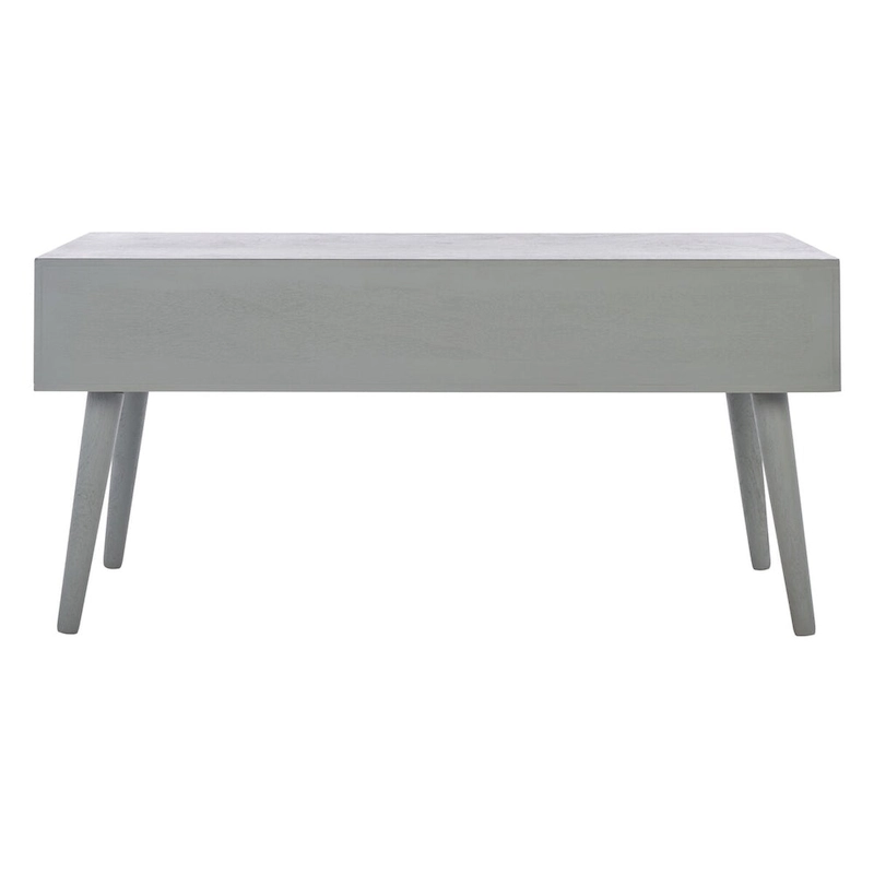 SAFAVIEH Sister Mid-Century 2-Drawer Coffee Table - 37.8 W x 19 L x 17.8 H - 38Wx19Dx18H