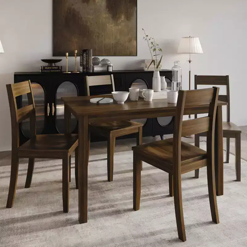 Home Design Nome Dining Set , Brown