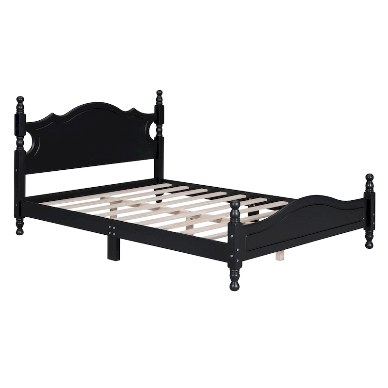 Full Size Wood Platform Bed Frame