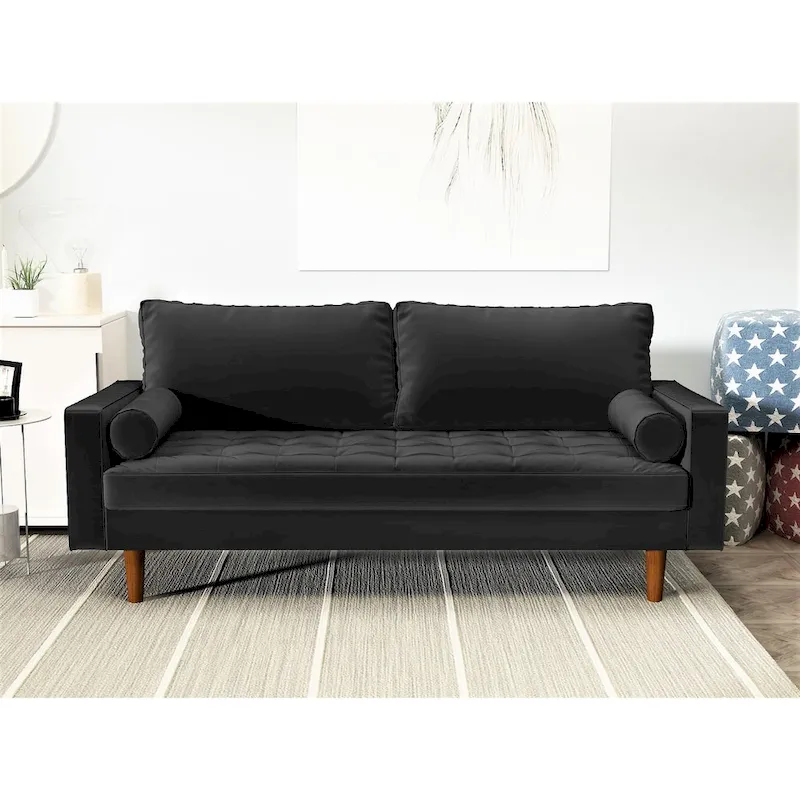Mac Velvet Mid-century Style Sofa