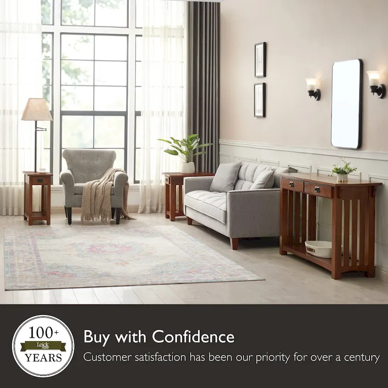 Leick Home Mission Impeccable End Table with Drawer
