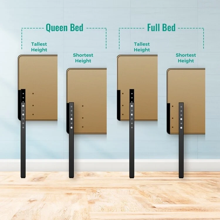 Cecilia Button Tufted Upholstered Headboard, Height Adjustable Headboards,Bed Backboard Premium Padded Fabric Headboard