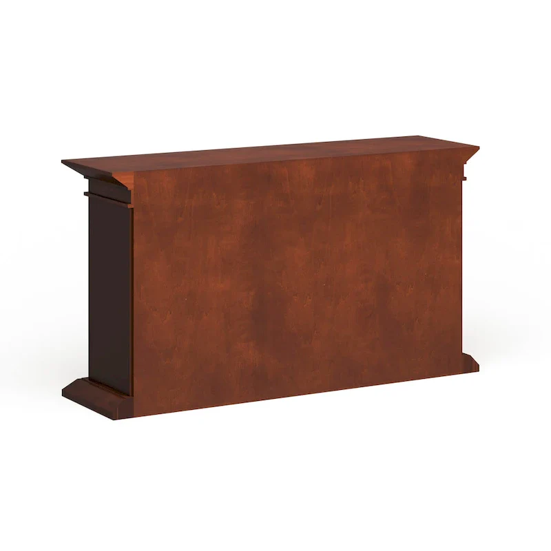 60-Inch Maple Electric Fireplace with Faux Stone