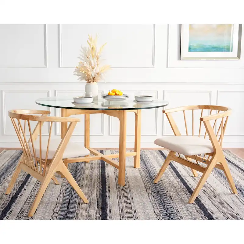 Carlota Spindle Dining Chair (Set of 2) - 23  W x 23  D x 30  H - 22Wx22Dx30H