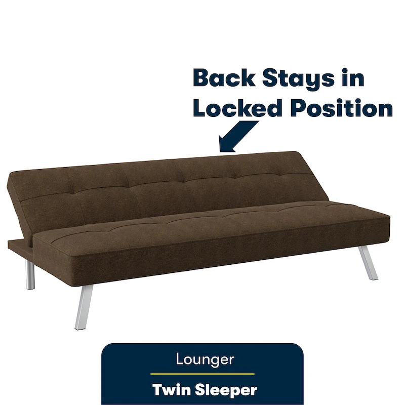 Serta Charlie Convertible Sofa by iLounge