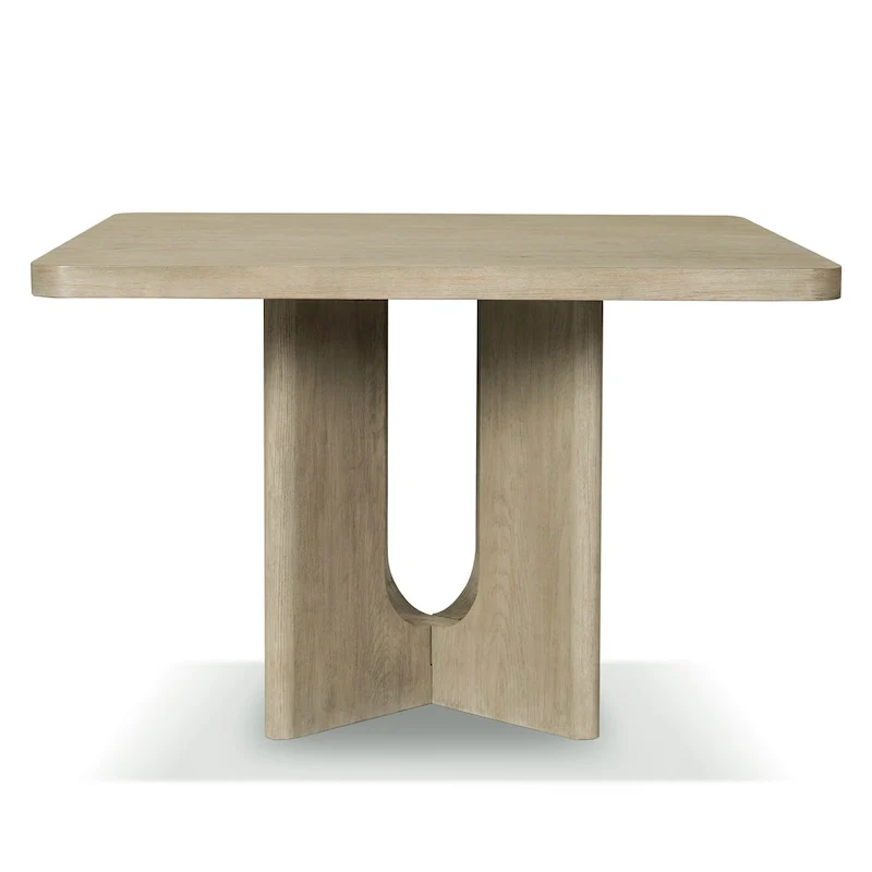 Furniture of America Piez Modern 54-inch Square Solid Wood Counter Height Dining Table