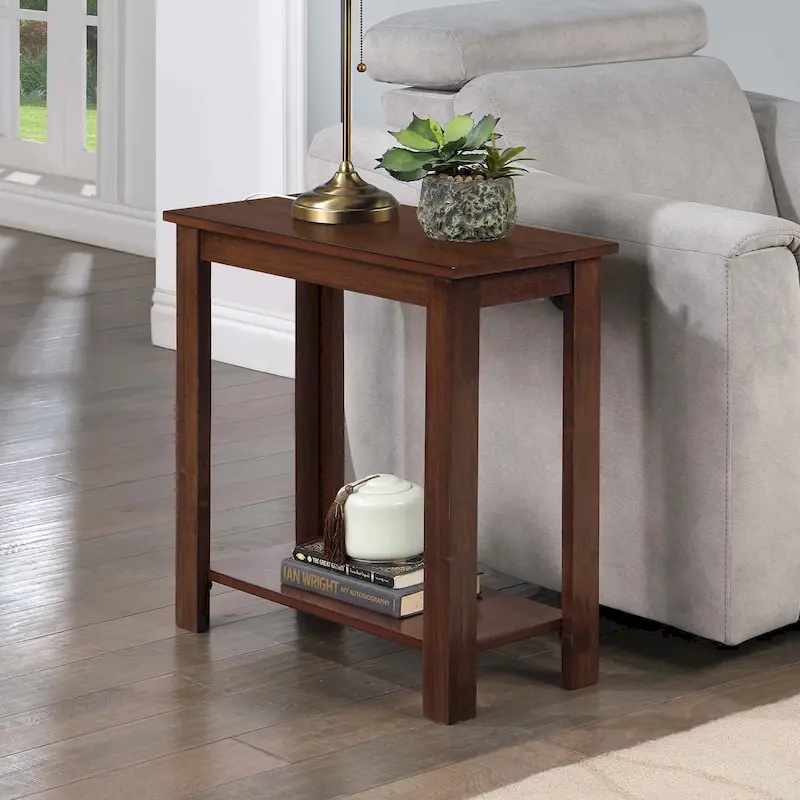 Convenience Concepts Designs2Go Baja Chairside End Table with Shelf