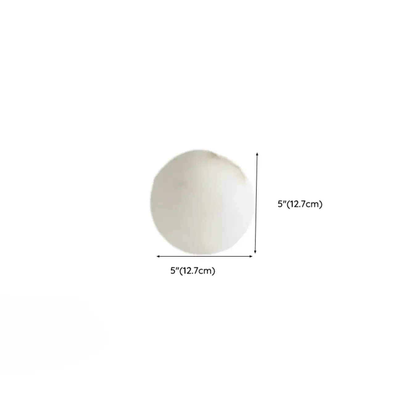 Art Deco Globe Wall Light with Gold Metal Base