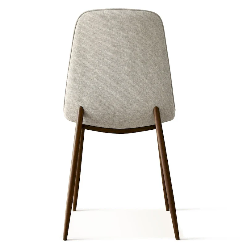 Modern Solid Back Side Dining Chair(Set of 4)