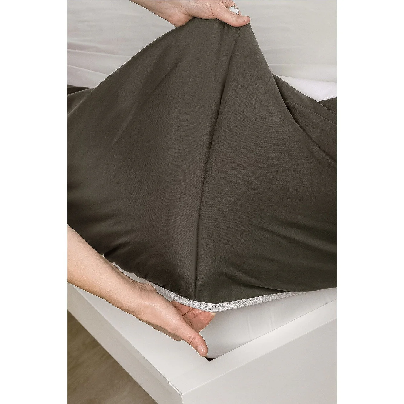 Siscovers Pewter Bunkie Deluxe Zipper Bedding Set