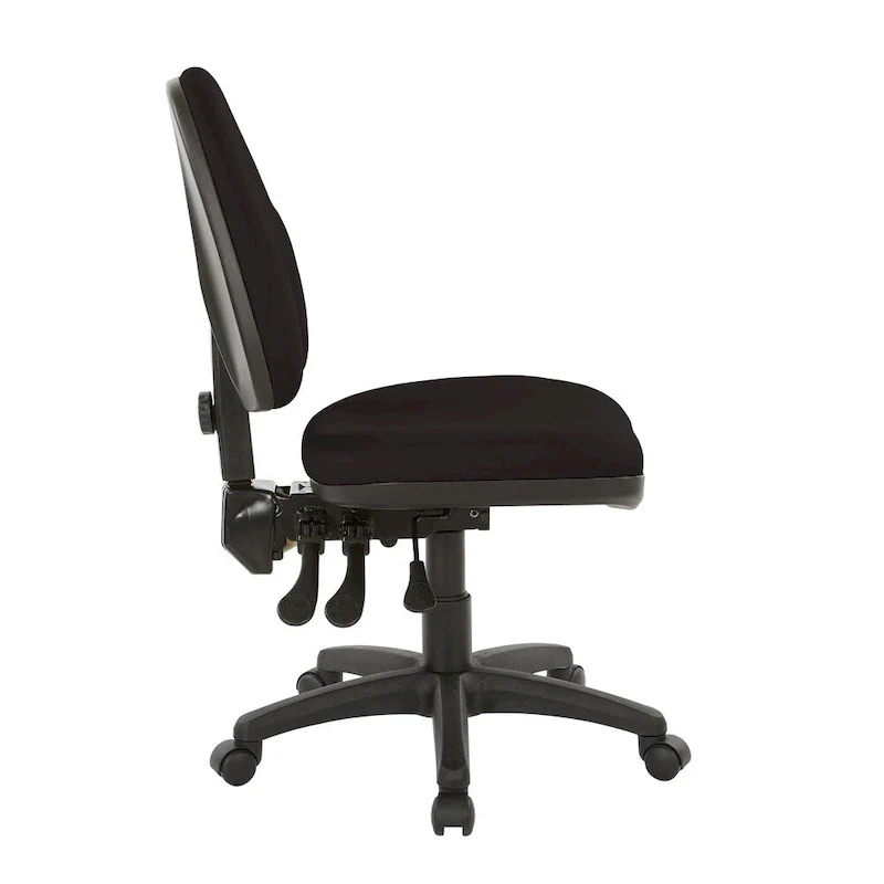 Dual Function Fabricated Ergonomic Office Chair