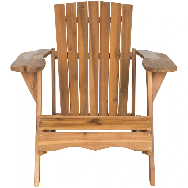 SAFAVIEH Outdoor Filipina Acacia Wood Adirondack Chair - 30W x 32D x 37H