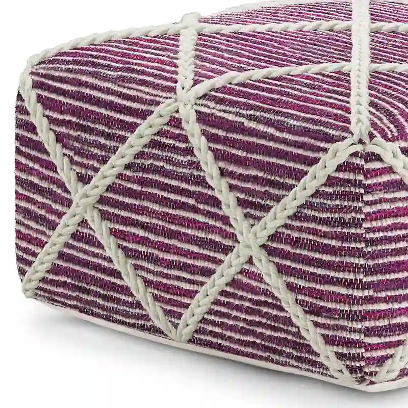 WYNDENHALL Woodley Square Pouf