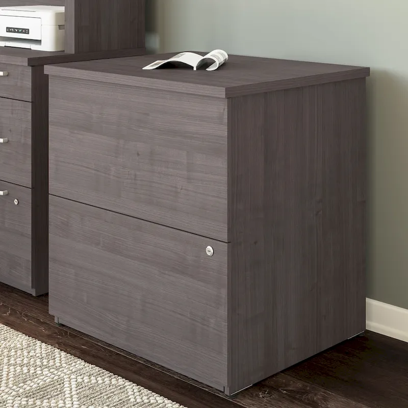 Logan 28W 2 Drawer Lateral File Cabinet by Bestar
