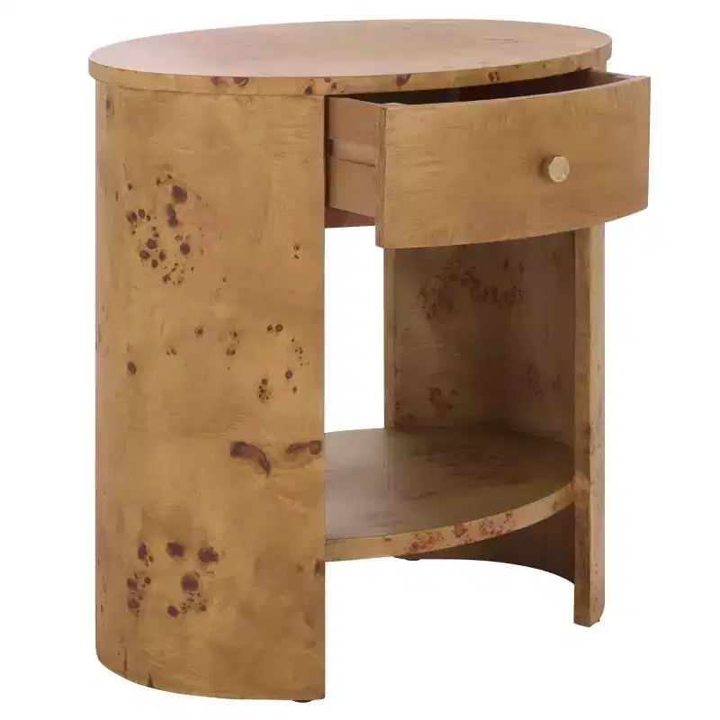 Philippe 1 Drawer 1 Shelf Acce - ACC6612 - Natural - Safavieh
