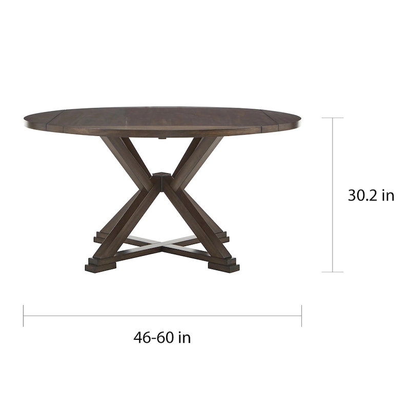 Garrison Espresso Convertible Dining Set by iNSPIRE Q Modern