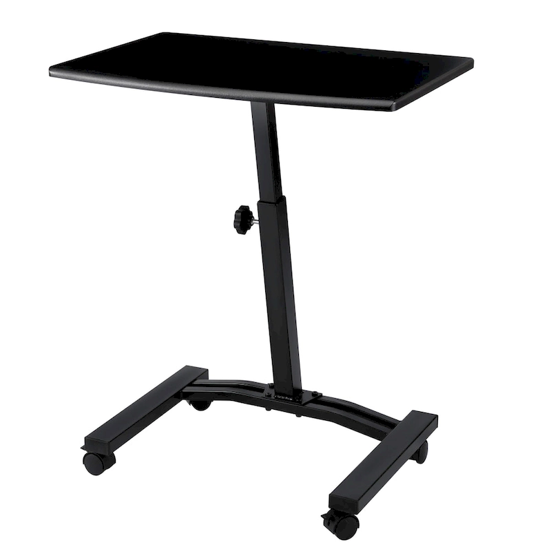 airLIFT Mobile Height Adjustable Solid-Top Laptop Desk Cart