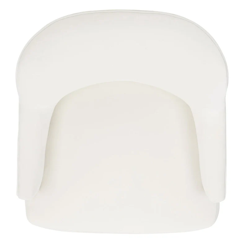 Walnut Velvet Accent Chair - Single Seater