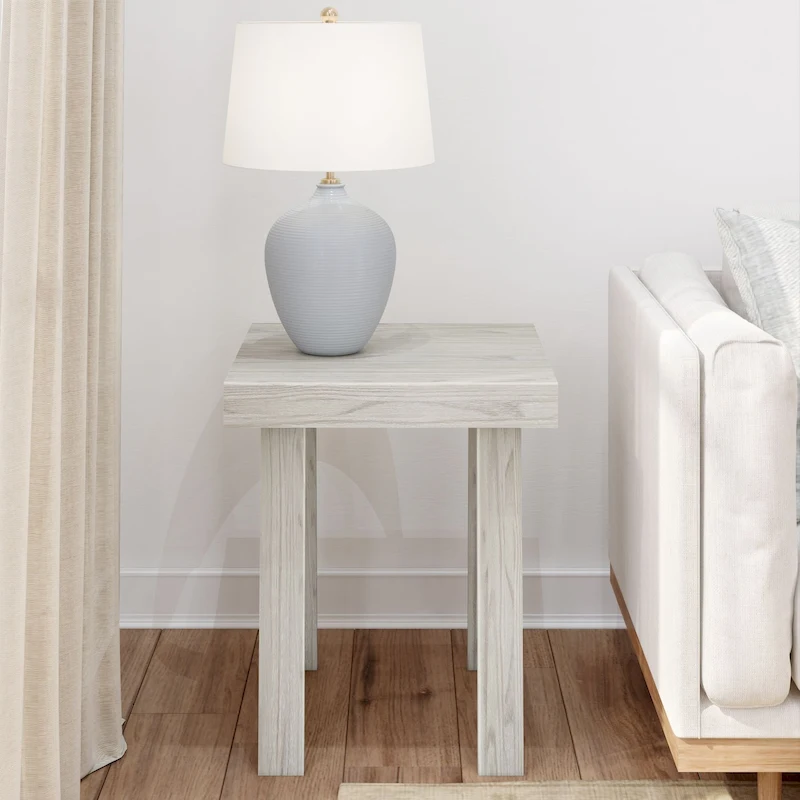 Plank and Beam Classic Square Side Table - 20.25