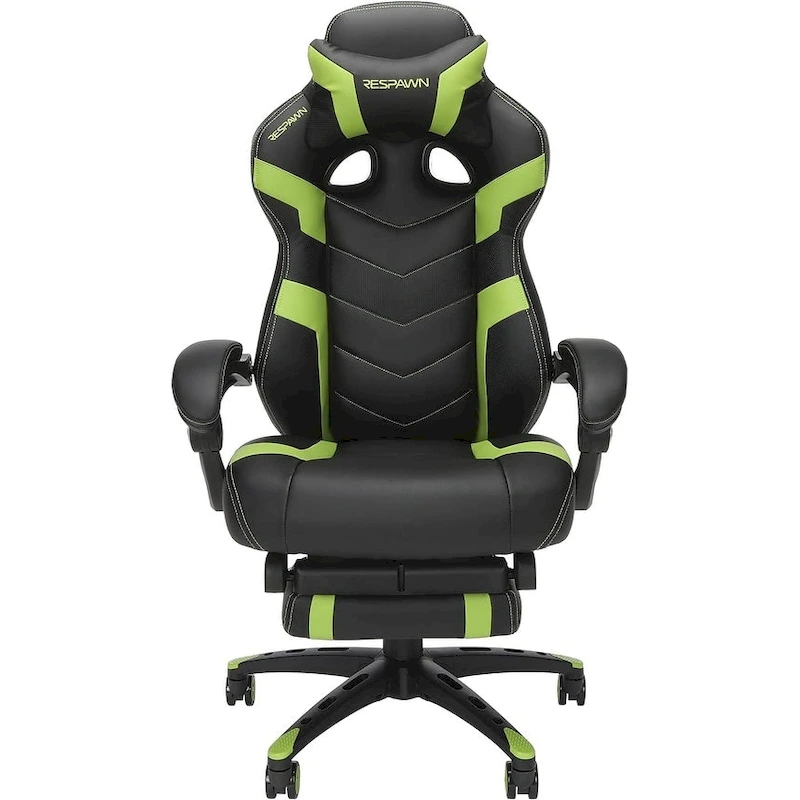 RESPAWN 110 Pro Gaming Chair - Gaming Chair with Footrest, Ergonomic Computer Desk Chair