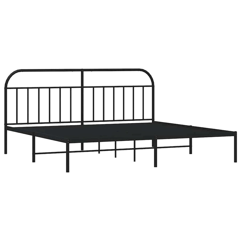 vidaXL 12 Inches Metal Bed Frame No Mattress