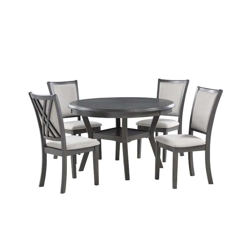 New Classic Furniture Baart 5-Piece Round Dining Set