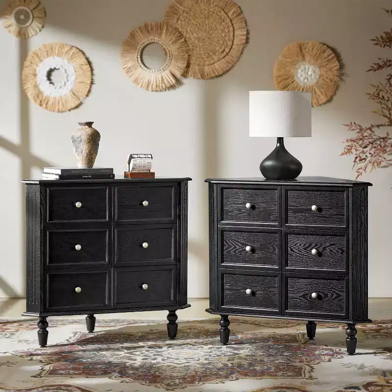 Roland 30 H 2-Door Corner Cabinet with Spindle Legs Set of 2|ARTFUL LIVING DESIGNS