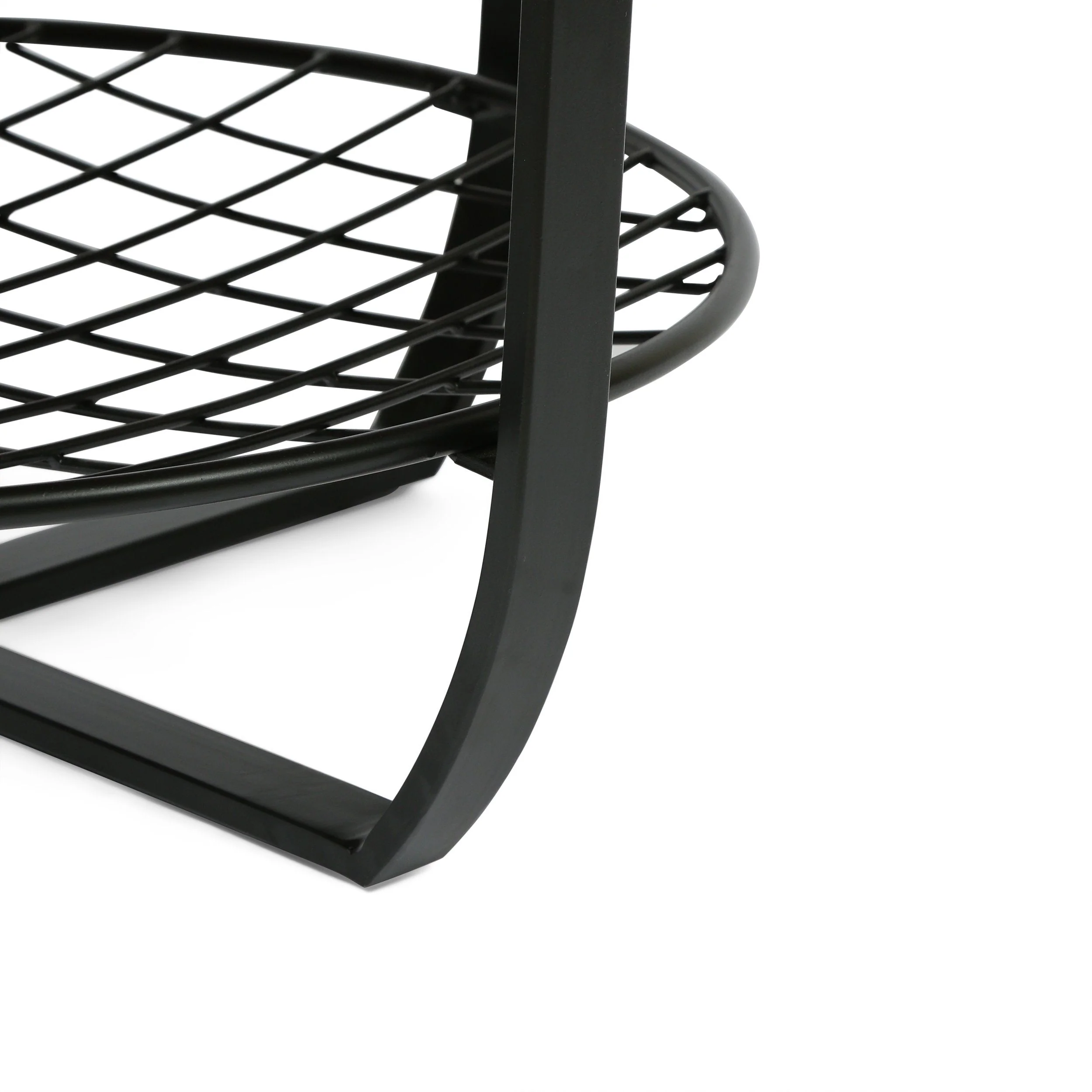 Modern Industrial Handcrafted Mango Wood Coffee Table with Shelf, Honey Brown and Black - NH967413