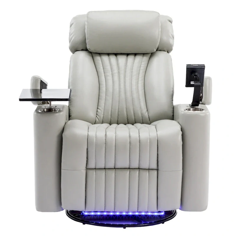 Multifunctional 270 Swivel Home Theater Power Recliner