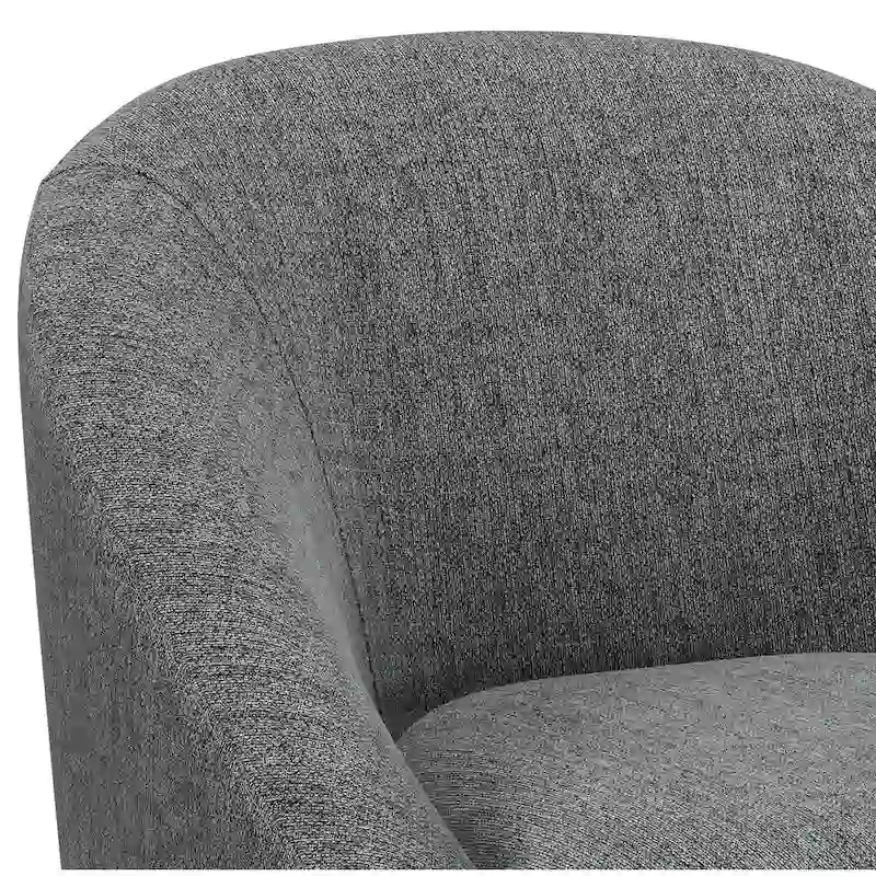 WYNDENHALL Bonita 27 inch Wide Irregular Mid Century Modern Accent Chair - 26.6 D x 26.8 W x 31.5 H