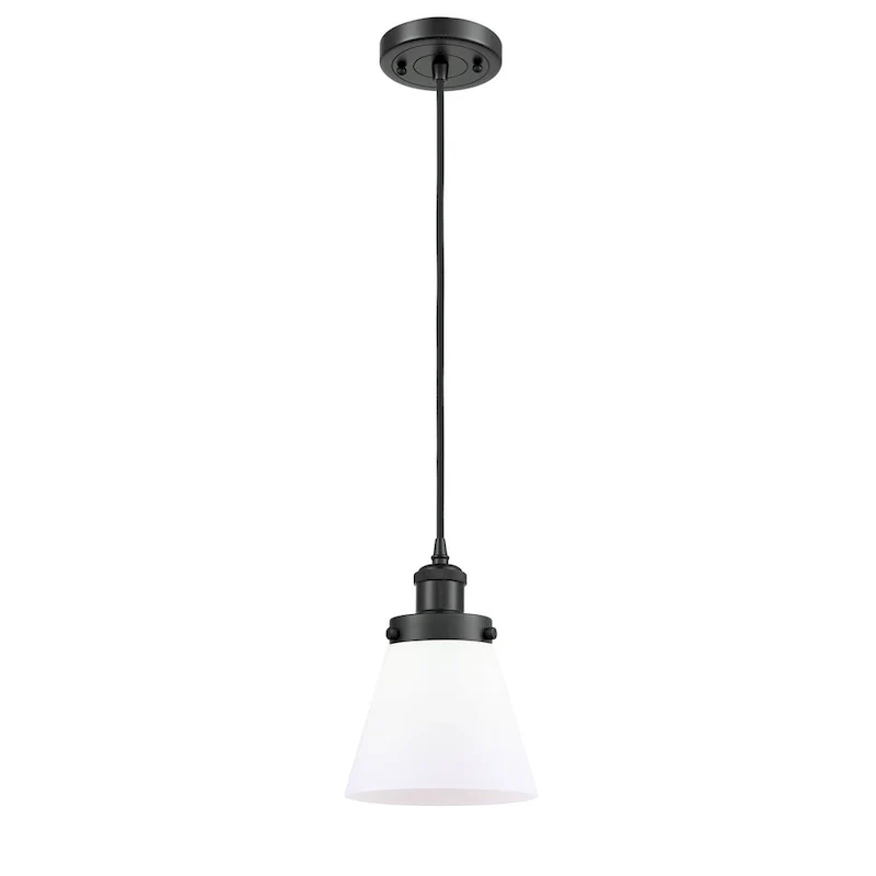Innovations Lighting Small Cone 6  Wide Mini Pendant - Cord Hung