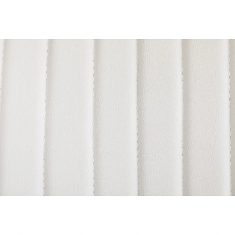 Dining Chairs Set of 2 Mid Century Modern Retro Faux Leather Chair with Bentwood Upholstered Seat Metal Legs Adjustable Foot