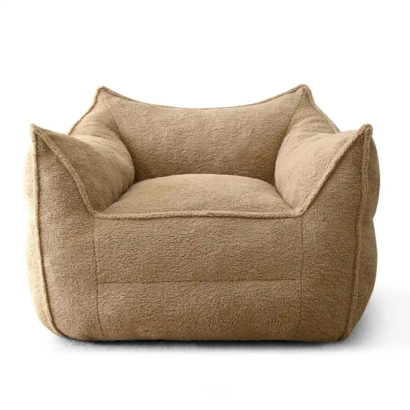Lazy Sofa Chair Bean Bag Chair Sofa with Ottoman