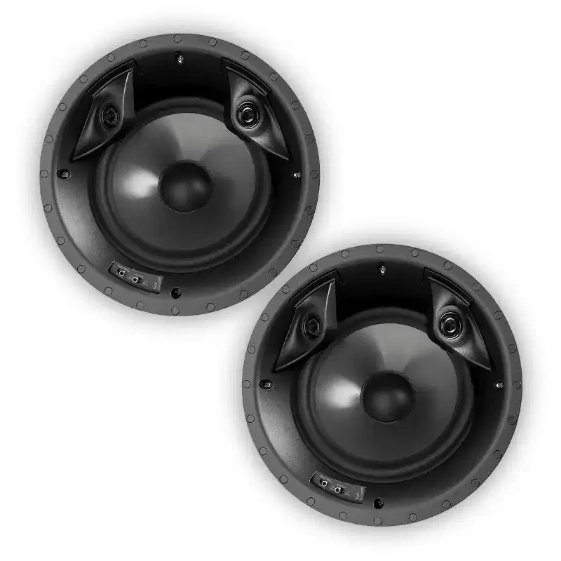 Polk Audio 80F/X-RT Vanishing 8 In Ceiling Speakers - 4 Pack (White)